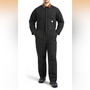 HISEA Insulated Coveralls for Men, Winter Water Resistant Work Coveralls, L/ 589